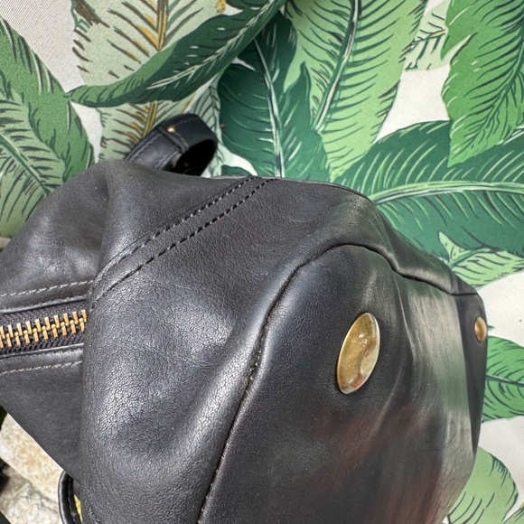 VINTAGE Coach 65th Anniversary Legacy Luci Vachetta Leather Dome Large 11649 - Picture 10 of 15